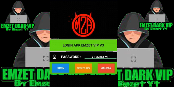Emzet Dark VIP v3.0 Apk Hack Akun FF Sultan Terbaru 2023