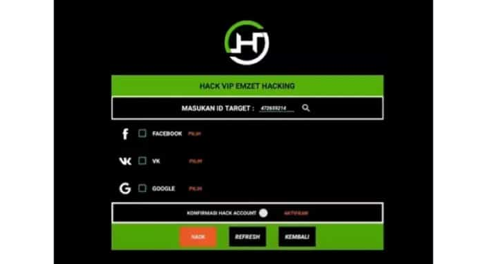 Emzet Dark VIP v3.0 Apk Hack Akun FF Sultan Terbaru 2023